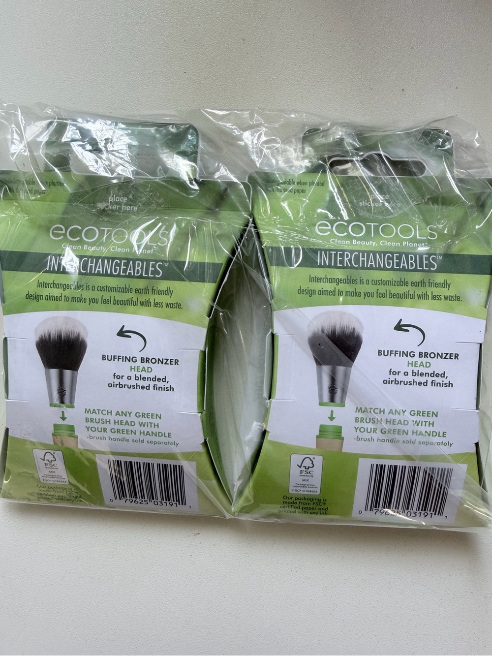 ecotools Buffing Bronzer Interchangeable Head — set of 2